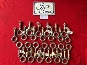 26- National Hardware N221-267 160 lbs Zinc-Plated Eye Bolt 3/8 x 4 in.    0101