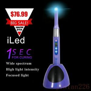 SALE Dental iLed Wireless Curing Light Upgrate 1 Second Cure 2300mW