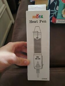 Mofa Emboss Heat Pen,Mini Gun,Hot Air Tools Shrink With Stand For DIY Embossing