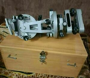 ALUMINIUM VERNIER TRANSITS THEODOLITE SURVEYORS TRANSIT LEVEL ALIDADE WITH BOX