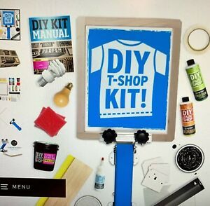 Ryonet DIY Print Shop T-Shirt Screen Printing - Kit Easy to Learn 