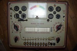 vintage used heathkit TC-2 TUBE TESTER parts or repair only