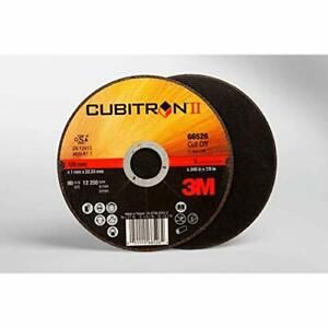 3M Cubitron II Cut-Off Wheel T1 Ceramic Grain 5&#034; Diameter x 0.045&#034; Width 60 G...