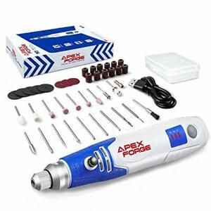 Cordless Rotary Tool,  3.7V Li-on Three-Speed with 40-Piece Rotary 600 mAh