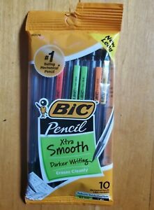 Bic Xtra-Smooth Mechanical Pencils, Medium Point 0.7mm #2, 10-Count