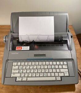 Vintage Brother SX-4000 Electronic Electric Typewriter-Tested Works!