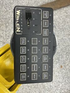 Whelen Cencom Gold Control Head Used Fully Functional