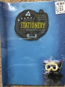 NEW AVANTI Stationery Paper Pack ~ Laser and Ink Jet Compatible ~ Funny Dog