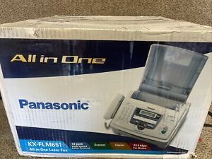 PANASONIC KX-FLM651 MULTI FUNCTION LASER FAX SCAN COPY PHONE PC FAX PRINT New