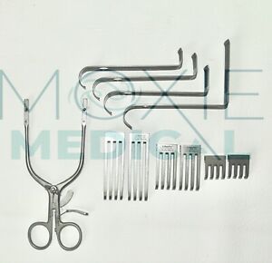 V. Mueller CH1031 Surgical Henley Retractor Set CH1030-001 Thru CH1030-007