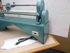 110V Electric Hot Foil Paper Cutter Paper Roll Slitter Stamping Embossing Machin