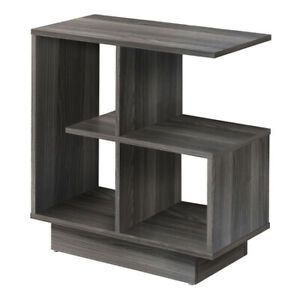 MONARCH SPECIALTIES I 2097 Accent Table - 24&#034;H / Grey