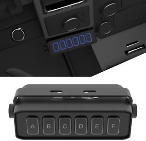 SpeedTech Lights 6 Switch Panel Box Backlit LED Controller Strobe Automotive