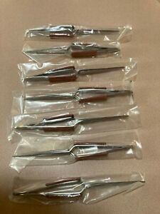 7 Tweezer Fiber Grip Locking Gold Jewelry Soldering Tweezer Arts &amp; Crafts Dental