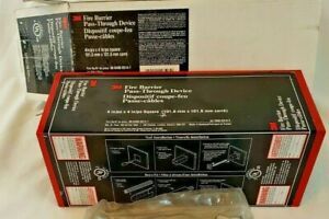 Four inch x 4&#034; 3M Fire Barrier Pass Through Device