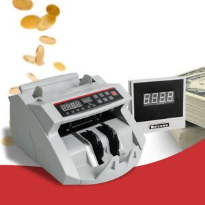 Money Bill Currency Counters Counting Machine Counterfeit Detector MG Cash