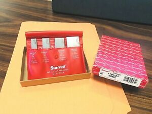 STARRETT No. S154SZ Adjustable Parallel Set; 3/8&#034; to 1-5/16” Range. USA Made.