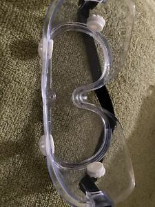3M 91252-80025 Chemical Splash Safety Goggles, New, Opened Bag