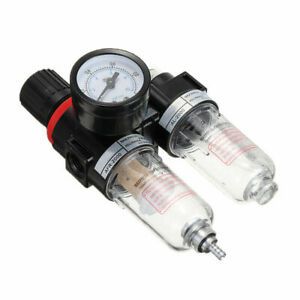 AFC2000 1/4 inch Air Filter Regulator Oil Water Separator Trap Compressor Filter