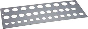 Huot 12280 Drill Bit Gauge for Fractional Sizes 1/2&#034; to 1&#034; in 1/64&#034; Increments