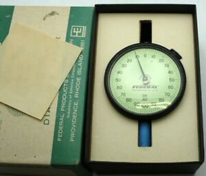 FEDERAL Dial Indicator - D01 .002&#034; grad. Full Jeweled
