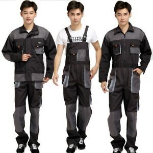 Workshop Clothes /Work Overall /Bib Work Pants Uniform Work Wear for Men S-4XL