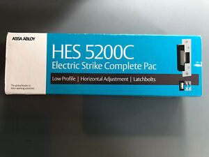 ASSA ABLOY HES 5200C-12D/24D-630 ELECTRIC STRIKE COMPLETE PAC