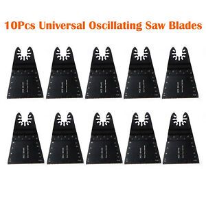 10PCS Wood Saw Oscillation Blades Oscillating Multitool Multi Tool Quick Release
