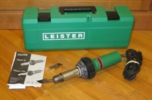 Leister Triac S CH-6060 Sarnen 1600-watt Hot Air Blower Heat Gun w/Tips