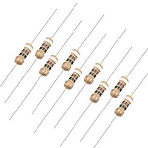 1/4 Watt 91 Ohm Carbon Film Resistor 5% Tolerances 0.25W 100pcs 4 Color Band