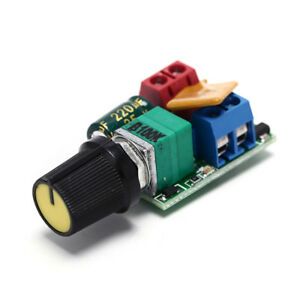 DC 5A PWM Speed Controller 3V-35V Speed Control Switch LED Dimmer TEUSN SF