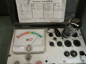 Vintage B&amp;K Dyna-Quik Model 600 Vacuum Tube Tester