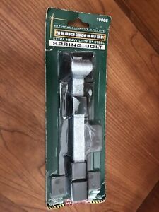 Heavy Duty 8&#034; Spring Bolt, New, Builders Hardware, &#034;Tuff Stuff&#034; Model
