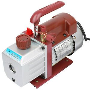 4.5 CFM  Rotary Vane Deep Vacuum Pump 1/3HP 320ML HVAC AC Air Conditioner Tool