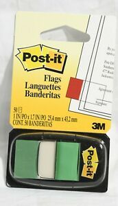 12 Pcs 3M Post-It Tape Flags (50 count Packs) Yellow (1&#034; x1.7&#034;) NEW Sealed 680-5