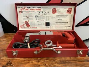 milwaukee 48-06-2871 Two Speed 1/2” Right Angle Drill w/ Case