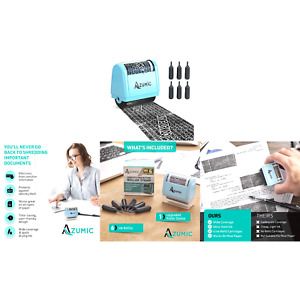 Identity Theft Protection Roller Stamp 6 Pack Refills - Confidential Address ...