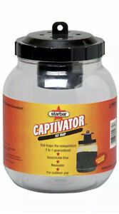 Starbar 100520214 Captivator Reusable Fly Trap 64 oz. 5 L x 5 W x 8 H in.