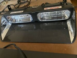 Whelen Dual Avenger Super LED Dash Light, Shield Included, R/R