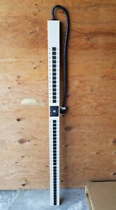 APC AP7601 Metered Rack Power Distribution Unit, Zero U, 5.7kW, 120V, 42 Outlets