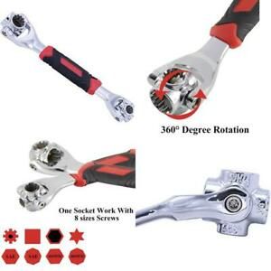 Macwork 48 In 1 Universal Socket Wrench Chrome Vanadium Steel Multi-Function Wre