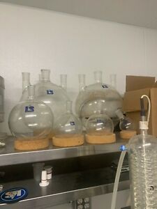 Short path distillation 12L AND 5L setup with Chiller and Pump
