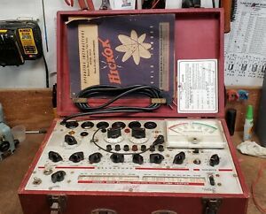 Hickok 600A Dynamic Mutual Conductance Tube Tester - RESTORED &amp;  WORKING