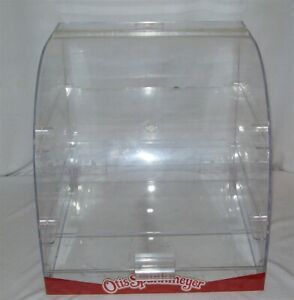 Restaurant Equipment Supplies 2 Shelf Acrylic Cookie Display Counter Top