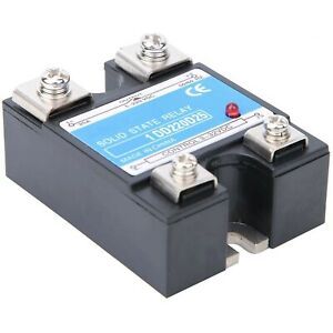 Solid State Relay SSR-25DD DC To DC Input 3-32VDC To Output 5-240VDC 25A Single