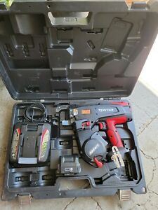 Max RB441T TwinTier Rebar Tying Tool  Rebar Tool in Case with Battery &amp; Charger