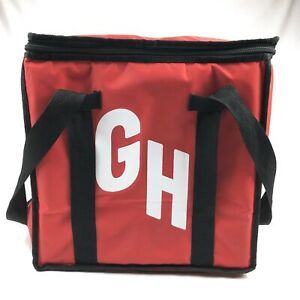 Grub Hub Uber Eats 15x14 Medium Hot Cold Delivery Insulated Bag