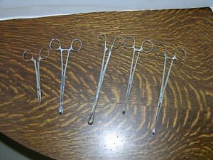 Surgical Instrument Set forceps clamps ect  5 pcs