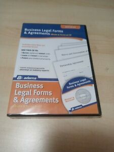 Adams NUVA Business Legal Forms on CD New