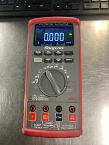 Snap-On EEDM525E Digital Multimeter With Color LCD. No Cords Tested Works